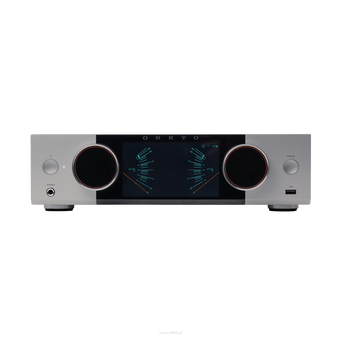 Onkyo Muse Y-50 – Silver Odtwarzacz sieciowy i wzmacniacz zintegrowany 250W | Streamer Hi-Fi