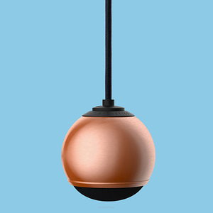 Gallo A'Diva Single Droplet (Luxe Chrome + black cable), (Luxe Copper + black cable), (Luxe Gold + black cable) - 2