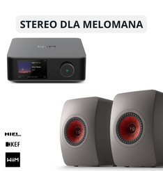 Wiim Amp Ultra Grey + KEF LS50 Meta Titanium Grey