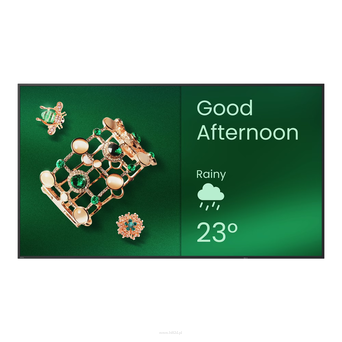 BenQ ST6504 65" Profesjonalny monitor Smart Signage 4K możliwość montażu pionowego lub poziomego Obsługuje Android 14