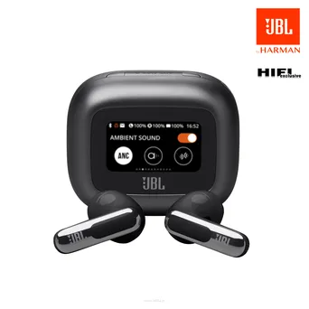 JBL Live Flex 3 Bezprzewodowe słuchawki douszne o konstrukcji otwartej z redukcją szumów i technologią Smart Charging Case