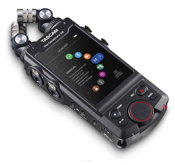 TASCAM PORTACAPTURE X8 Rejestrator i interfejs audio USB z 8 kanałami nagrywania