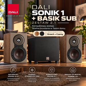 DALI SONIK 1 + BASIK SUB – zestaw kolumn głośnikowych 2.1 Hi-Fi - 3