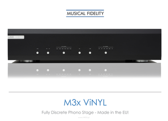 Musical Fidelity M3x Vinyl Przedwzmacniacz gramofonowy