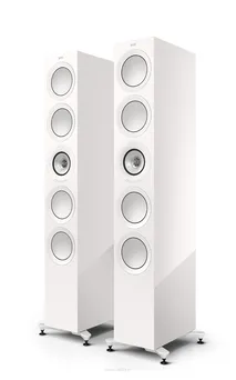 KEF R11 META White Gloss  z technologią absorpcji metamateriałów