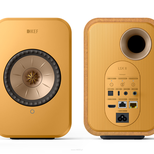 KEF LSX II Amber haze - bezprzewodowe głośniki Hi-Fi premium - 2