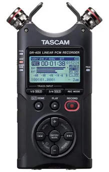 TASCAM DR-40X Przenośny czterościeżkowy rejestrator cyfrowy z interfejsem audio USB