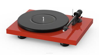 DEBUT CARBON EVO - Gramofon z wkładką 2M-RED - HG  RED