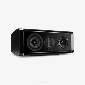 Wharfedale AURA CS  Black – czarny lakier wysoki połysk, kolumna centralna do kina domowego - 4