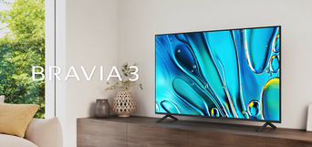 SONY FWD-75S35 75-calowy wyświetlacz LED Sony BRAVIA 3 4K HDR z Google TV i 3-letnim pakietem ochrony PrimeSupport