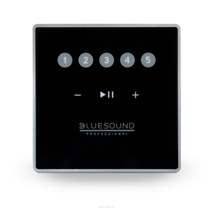 BOSE DesignMax DM5C głośniki sufitowy 2 szt Bluesound B170S  Wzmacniacz stereo z sieciowym odtwarzaczem muzycznym • 2 x 60 W (8Ω), 4 x 100 W (4Ω) , sterownik ścienny - 7