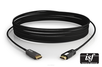 WyreStorm EXP-CAB-HAOC-4 m  4-rdzeniowy aktywny optyczny kabel HDMI 24 Gb/s | 4K HDR 4:4:4/60, ARC, CEC, ALLM i VRR | Kevlar wzmocniony | Certyfikat ISF