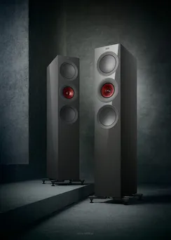 KEF R7 META Titanium Gloss Special Edition z technologią absorpcji metamateriałów