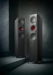 KEF R7 META Titanium Gloss Special Edition z technologią absorpcji metamateriałów