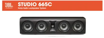 JBL STUDIO 665 C 2,5-drożna kolumna centralna Maksymalna zalecana moc wzmacniacza: 200W