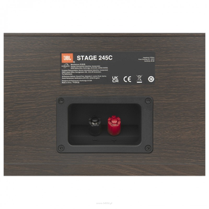 JBL Stage 2 245 C 2,5-drożny głośnik centralny z czterema przetwornikami 4,5” Czarny - 5