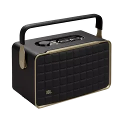 JBL Authentics 300 Przenośny inteligentny głośnik domowy w stylu retro, z łącznością Wi-Fi, Bluetooth i asystentami głosowymi