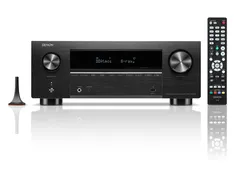 Denon AVC-X3800H 7.2-kanałowy wzmacniacz AV, 180W, 8K Ultra HD, 7 wejść HDMI, 3D Audio, HEOS