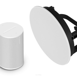 GINEOS + SONOS ERA 100 Kompletny zestaw Gineos z głośnikiem Sonos Era 100 do estetycznego montażu w suficie lub ścianie. Idealny do domu, biura, restauracji i sklepu. - 2
