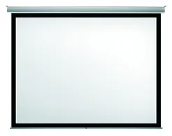 Kauber InCeiling XL BF Clear Vision Ekran do zabudowy sufitowej z czarnymi ramkami