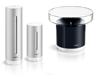 Netatmo Weather Station + Netatmo Rain Gauge Stacja pogodowa z deszczomierzem