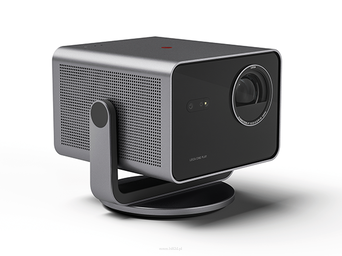 Leica Cine Play 1 to kompaktowy projektor laserowy 4K, który łączy zaawansowaną technologię z eleganckim designem inspirowanym stylem Bauhausu.