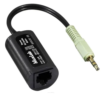 Stereo PC-Audio Balun przesyłanie niezbalansowanego analogowego sygnału audio Hi-Fi na poziomie liniowym za pomocą pojedynczego kabla Cat5e/6