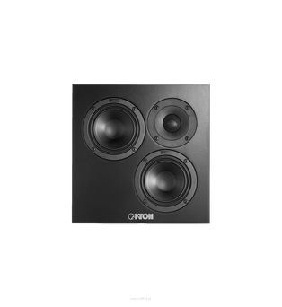 Canton Atelier OnWall 3 Black Semi-Gloss – kompaktowy głośnik naścienny 120 W