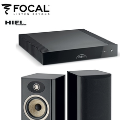 NAIM UNITI CI-102 + FOCAL ARIA N3  Zestaw  streamer-wzmacniacz , kolumny Focal łączący wydajność muzyczną i wszechstronność.