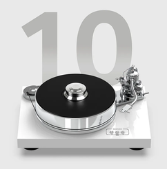PRO-JECT Signature 10 Ramię typu Uni-pivot Talerz z aluminium o masie 10.4 kg