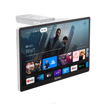 Sylvox Kitchen TV 15,6" Full HD – telewizor pod szafkę z Google TV, obrót 360°