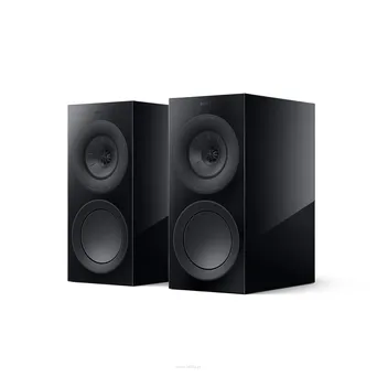 KEF R3 META Black Gloss  z technologią absorpcji metamateriałów