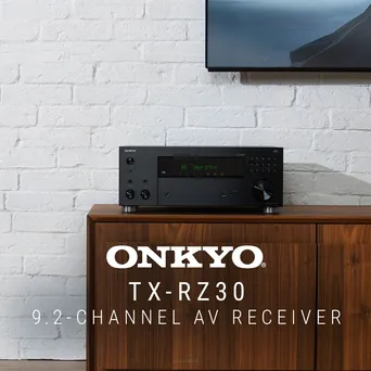 ONKYO TX-RZ30 BLACK  Wzmacniacz do kina domowego 9 kanałów, 170 W/kanał