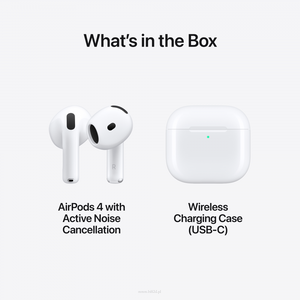 Apple AirPods  Słuchawki 4 generacji z aktywną redukcją szumów - 9