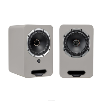 Fyne Audio Cubitt 5 Pebble Grey– aktywne kolumny stereo 240 W z HDMI ARC i Bluetooth aptX HD
