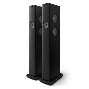 KEF LS60 Wireless CARBON BLACK Bezprzewodowa  Aktywna kolumna głośnikowa Wi-Fi, MQA, Apple AirPlay 2, Google Chromecast i Bluetooth