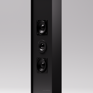 Gallo Acoustics Profile 2.5  Black/White MAT  72Hz to 20kHz, 86dB, 4 Ohm, 70W, 584 x 164 x 90 mm - 6