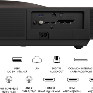 Hisense L9Q – Laser TV 4K do 200 cali, 5000 lumenów, Devialet - 3