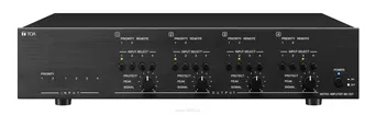 TOA MA-725F-EB  Wielokanałowy system matrycujący  4 wejścia liniowe stereo-sumowane z możliwością matrycowania do 4 wyjść wzmacniaczy.