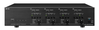 TOA MA-725F-EB  Wielokanałowy system matrycujący  4 wejścia liniowe stereo-sumowane z możliwością matrycowania do 4 wyjść wzmacniaczy.