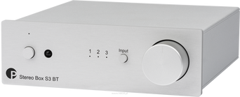 PRO-JECT Stereo Box S3 BT  Bluetooth AptX HD  Moc wyjściowa: 2 x 21W/40W przy 8/4ohms