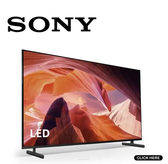 SONY FWD-85X80L  4K LCD z tunerem Wyświetlacz 55-calowy BRAVIA 4K HDR z Google TV i 3-letnim pakietem ochrony PrimeSupport