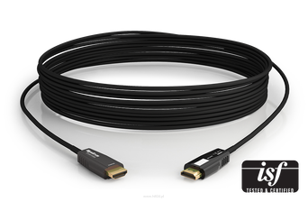 WyreStorm EXP-CAB-HAOC-6 m  4-rdzeniowy aktywny optyczny kabel HDMI 24 Gb/s | 4K HDR 4:4:4/60, ARC, CEC, ALLM i VRR | Kevlar wzmocniony | Certyfikat ISF