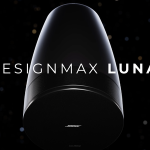 Bose DesignMax Luna 140° szerokiego, zrównoważonego pokrycia dźwiękiem,Moc znamionowa (ciągła): 140 W - 2