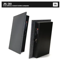 JBL CONCEAL C83  3-drożny niewidzialny głośnik instalacyjny z panelem FidelityGlass