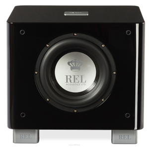 REL T7X  Przetworniki: aktywny - 200 mm, pasywny - 254 mm, 200 W RMS - 2