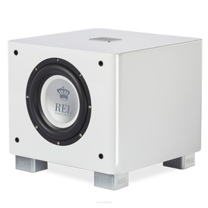 REL T7X  Przetworniki: aktywny - 200 mm, pasywny - 254 mm, 200 W RMS - 6