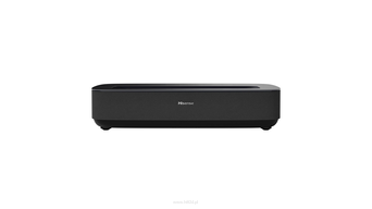 Hisense PL2 Laser Cinema Projektor ultrakrótkiego rzutu do kina domowego z technologią HDR i Dolby Atmos.