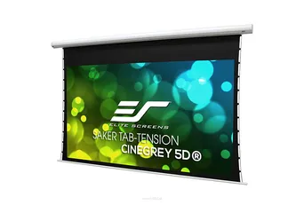 EliteScreens Saker Tab-Tension Ekrany ścienno-sufitowe z napinaczami  Szerokość aktywna 332 cm  16/9  Max White FG