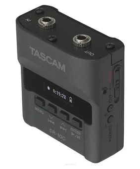 TASCAM DR-10CS  Przenośny rejestrator cyfrowy do mikrofonów lavalier SENNHEISER, zapis na karcie pamięci microSD